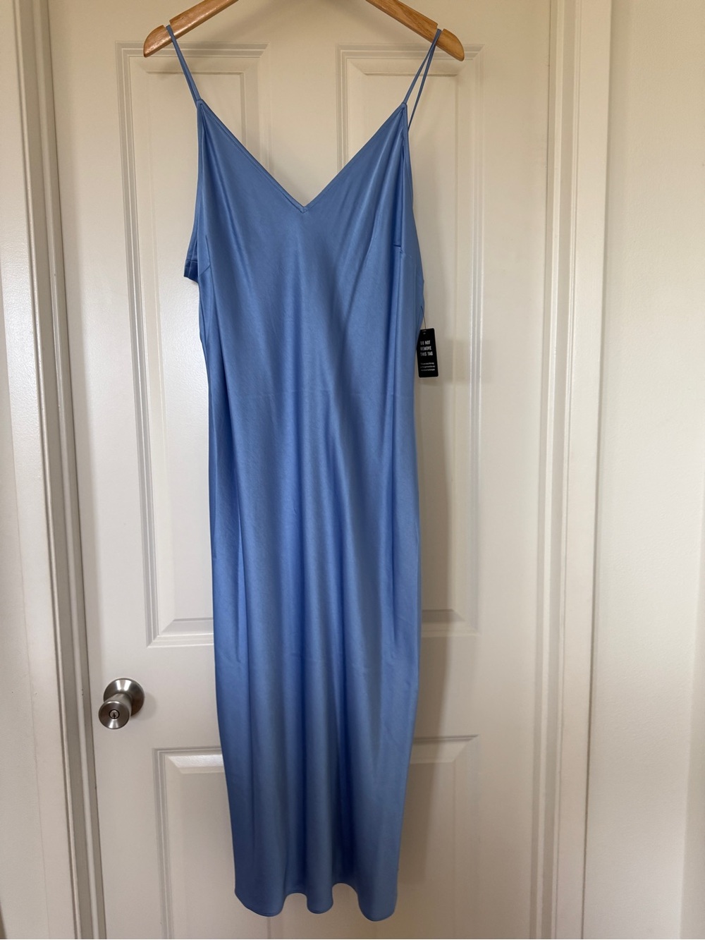 NWT Express Blue Slip Dress Size XL